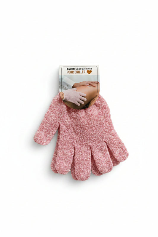 Peeling-Handschuhe für strahlende Haut