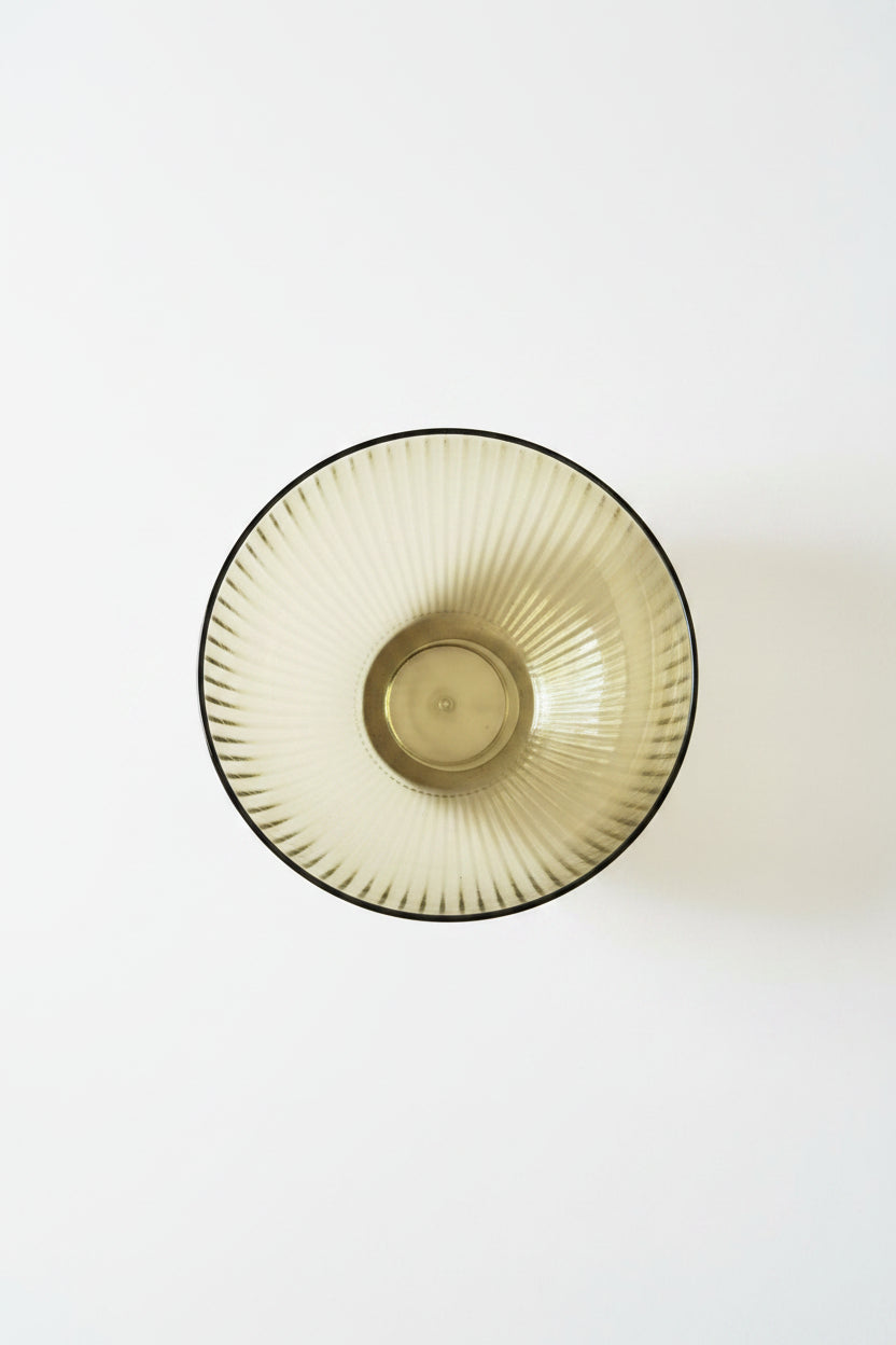 Bol en plastique réutilisable vert