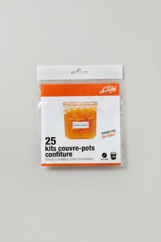 25 Einmachglas-Abdeckungs-Sets